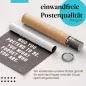 Preview: Gerolltes Poster "Bleib dir treu" - Erinnerung an die eigene Persönlichkeit, sicher verpackt. Preview: Gerolltes Poster "Bleib dir treu" - Erinnerung an die eigene Persönlichkeit, sicher verpackt.