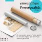 Preview: Gerolltes Poster "Shiba Inu Welpen". Hunde & Welpen, sicher verpackt.