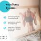 Preview: Gerahmtes Bild "Fitness & Disziplin" - Frau mit Hanteln, Sixpack & Motivation.
