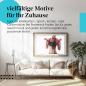 Preview: "Fitness-Motivation": Poster - Frau mit Hanteln - stark & diszipliniert.