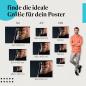 Preview: Fitness, Poster: Frau, Bauchmuskeln, athletisch.