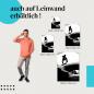 Preview: "Skateboard Action" Leinwandbild. Verschiedene Größen für dein Zuhause, setze Akzente mit Kunst!