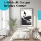 Preview: Schlafzimmer Deko: "Skateboard Action" Poster im modernen Jugendzimmer. Wanddeko für Action-Liebhaber.
