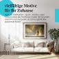 Preview: Stylisches Leinwandbild: Skateboarder im Morgennebel. Wanddeko für Skateboard-Fans.