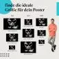 Preview: Entdecke die passende Postergröße: Skelett-Make-up, Schwarzweiß-Porträt, düster. Preview: Entdecke die passende Postergröße: Skelett-Make-up, Schwarzweiß-Porträt, düster.