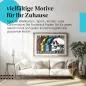 Preview: "New Yorker Modern Art Style" Leinwandbild: Totenkopf in knalligen Farben. Preview: "New Yorker Modern Art Style" Leinwandbild: Totenkopf in knalligen Farben.