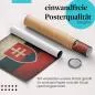 Preview: "Slowakei Flagge": Gerolltes Poster - Vintage, Retro. Preview: "Slowakei Flagge": Gerolltes Poster - Vintage, Retro.