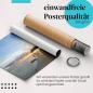 Preview: Gerolltes Poster "Sonnenuntergang", Steg.