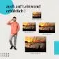 Preview: "Goldener Sonnenuntergang am Fluss" Leinwandbild: Natur pur für deine Wand Preview: "Goldener Sonnenuntergang am Fluss" Leinwandbild: Natur pur für deine Wand