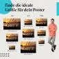 Preview: Stimmungsvolles Panorama: "Goldener Sonnenuntergang am Fluss" Poster Preview: Stimmungsvolles Panorama: "Goldener Sonnenuntergang am Fluss" Poster
