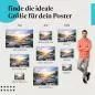Preview: Sonnenuntergang, Poster: Fluss, Stromschnellen, Felsen. Preview: Sonnenuntergang, Poster: Fluss, Stromschnellen, Felsen.
