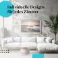 Preview: Schlafzimmer Deko: "Sonnenuntergang am Meer" Poster: Ruhe & Harmonie - perfekt fürs Schlafzimmer.