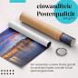 Preview: Gerolltes Poster "Rovinj". Kroatien, sicher verpackt.