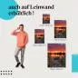Preview: Leinwandbild "Idyllischer Sonnenuntergang": Natur & Ruhe Preview: Leinwandbild "Idyllischer Sonnenuntergang": Natur & Ruhe