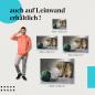 Preview: "Kätzchen" Leinwandbild. Verschiedene Größen - setze stilvolle Akzente mit Kunst in deinem Zuhause!