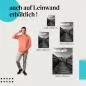 Preview: Aussichtsturm: Leinwandbild. Schwarz-weiß. Preview: Aussichtsturm: Leinwandbild. Schwarz-weiß.