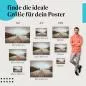 Preview: See, Poster: Holzsteg, Nebel, Spiegelung. Preview: See, Poster: Holzsteg, Nebel, Spiegelung.
