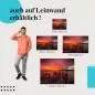 Preview: Steg: Leinwandbild. See, Sonnenuntergang. Preview: Steg: Leinwandbild. See, Sonnenuntergang.