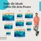 Preview: Strand, Poster: Weißer Sand, türkisblau, Wellen, Luftaufnahme. Preview: Strand, Poster: Weißer Sand, türkisblau, Wellen, Luftaufnahme.