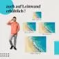 Preview: Strand: Leinwandbild. Türkisblau, Vogelperspektive, Paradies. Preview: Strand: Leinwandbild. Türkisblau, Vogelperspektive, Paradies.