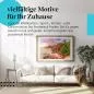 Preview: Leinwandbild "Tropischer Strand": Granitfelsen, Palmen, Sonnenuntergang - ein Traum! Preview: Leinwandbild "Tropischer Strand": Granitfelsen, Palmen, Sonnenuntergang - ein Traum!