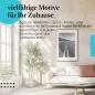 Preview: Leinwandbild "Straße": Schwarz-Weiß, karge Landschaft - Weite & Einsamkeit. Preview: Leinwandbild "Straße": Schwarz-Weiß, karge Landschaft - Weite & Einsamkeit.