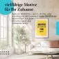 Preview: Dieses Leinwandbild mit dem motivierenden Spruch ist ein Motivationsschub für alle, die ihre Ziele erreichen wollen. Preview: Dieses Leinwandbild mit dem motivierenden Spruch ist ein Motivationsschub für alle, die ihre Ziele erreichen wollen.