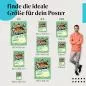Preview: Wähle die ideale Postergröße: Retro-Bus mit Surfbrett vor Palmen - Design für Urlaubsträume. Preview: Wähle die ideale Postergröße: Retro-Bus mit Surfbrett vor Palmen - Design für Urlaubsträume.