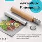 Preview: Gerolltes Poster "Superfoods" - Gesundheit & Ernährung, sicher verpackt.