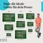 Preview: Entdecke die passende Postergröße: "Keep it simple" - grüne Tafel, bunte Kreide. Preview: Entdecke die passende Postergröße: "Keep it simple" - grüne Tafel, bunte Kreide.