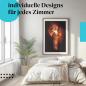 Preview: Schlafzimmer Deko: "Tänzerin & Feuer" Poster: Faszinierende & ausdrucksstarke Kunst.