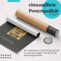 Preview: Gerolltes Poster "Tequila". Edles Design, sicher verpackt.