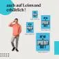 Preview: Leinwandbild "Tiefe Kniebeugen, hohe Standards": Erfolg & Humor Preview: Leinwandbild "Tiefe Kniebeugen, hohe Standards": Erfolg & Humor