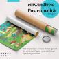 Preview: Gerolltes Poster "Apfelgarten", herbstlich.