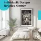Preview: "Tigerkopf im Anzug" Poster: Düster und elegant zugleich - ideal fürs Schlafzimmer! Preview: "Tigerkopf im Anzug" Poster: Düster und elegant zugleich - ideal fürs Schlafzimmer!