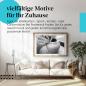 Preview: Leinwandbild "Töpfer": Schwarz-Weiß, Hände, Ton - Handwerkskunst & Konzentration.