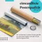 Preview: Gerolltes Poster "Toskana". Italienische Landschaft, sicher verpackt. Preview: Gerolltes Poster "Toskana". Italienische Landschaft, sicher verpackt.