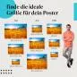Preview: "Toskana Feeling": Poster - Weizenfeld, Zypressen & warmes Licht Preview: "Toskana Feeling": Poster - Weizenfeld, Zypressen & warmes Licht