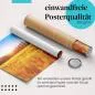 Preview: "Toskana": Gerolltes Poster, Weizenfeld, Zypressen. Preview: "Toskana": Gerolltes Poster, Weizenfeld, Zypressen.