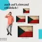 Preview:  Tschechien: Grunge Flagge im Vintage-Stil | Postereck 0318