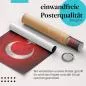 Preview: Gerolltes Poster "Türkische Flagge", Symbol. Preview: Gerolltes Poster "Türkische Flagge", Symbol.