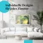 Preview: Schlafzimmer Deko: Minimalistisches Zimmer mit "Tukan" Poster. Exotische Wanddeko. Preview: Schlafzimmer Deko: Minimalistisches Zimmer mit "Tukan" Poster. Exotische Wanddeko.