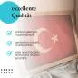 Preview: Gerahmtes Wandbild "Türkei Flagge" im Used-Look. Hochwertig gedruckt, langlebige Qualität. Verschiedene Motive & Größen. Preview: Gerahmtes Wandbild "Türkei Flagge" im Used-Look. Hochwertig gedruckt, langlebige Qualität. Verschiedene Motive & Größen.
