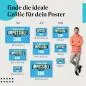 Preview: "Motivationszitat" Poster in blau: "It always seems impossible until it's done." - Finde deine passende Grösse und lass dich jeden Tag neu motivieren! Preview: "Motivationszitat" Poster in blau: "It always seems impossible until it's done." - Finde deine passende Grösse und lass dich jeden Tag neu motivieren!