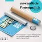Preview: Gerolltes Poster "It's Possible". Motivierendes Zitat auf blauem Hintergrund, ideal als Geschenk. Preview: Gerolltes Poster "It's Possible". Motivierendes Zitat auf blauem Hintergrund, ideal als Geschenk.