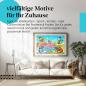Preview: Dieses Leinwandbild mit der Unterwasserband ist ein Hingucker und versprüht gute Laune.