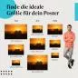 Preview: Van, Poster: Silhouette, Sonnenuntergang, Roadtrip. Preview: Van, Poster: Silhouette, Sonnenuntergang, Roadtrip.