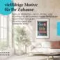 Preview: Stylisches Leinwandbild: Vintage Metallschild - Genieße die kleinen Dinge. Preview: Stylisches Leinwandbild: Vintage Metallschild - Genieße die kleinen Dinge.
