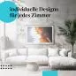 Preview: Schlafzimmer Deko: Minimalistisches Schlafzimmer mit "Violine & Noten" Poster. Wanddeko für Musikliebhaber. Preview: Schlafzimmer Deko: Minimalistisches Schlafzimmer mit "Violine & Noten" Poster. Wanddeko für Musikliebhaber.
