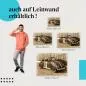 Preview: "Sepia-Klassiker" Leinwandbild. Finde die ideale Größe für dein Zuhause und setze Akzente mit Kunst! Preview: "Sepia-Klassiker" Leinwandbild. Finde die ideale Größe für dein Zuhause und setze Akzente mit Kunst!
